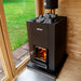 Harvia Linear 18 Compact Black Linear Series 14.3kW Wood-Burning - image 2