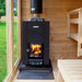 Harvia Linear 18 Compact Black Linear Series 14.3kW Wood-Burning - image 3