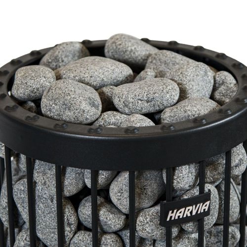 Harvia R-991 Olivine Diabase Sauna Heater Stones, Rounded, 5-10cm - image 2