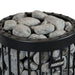 Harvia R-991 Olivine Diabase Sauna Heater Stones, Rounded, 5-10cm - image 2