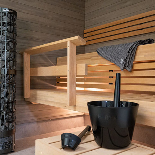 Harvia Click Sauna Bucket & Ladle Sauna Bucket and Ladle Set - image 2