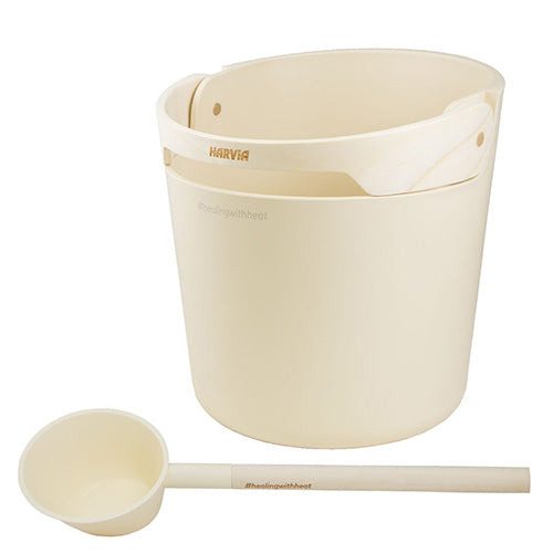 Harvia Helmi Bucket & Ladle Sauna Bucket and Ladle Set