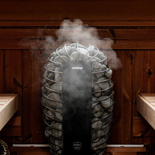Harvia Spirit SP90E Spirit Series 9kW Sauna Heater, Black - image 2
