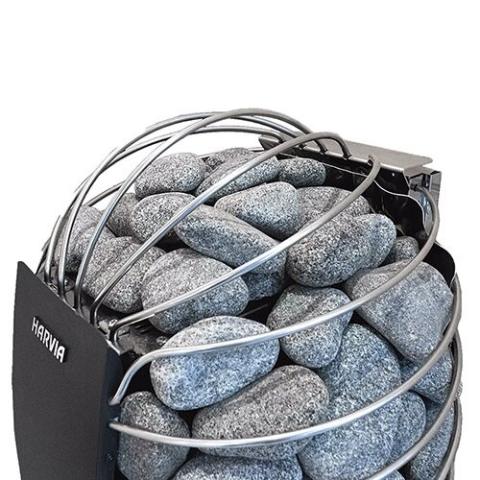 Harvia Spirit Sauna Heater — heater and controls