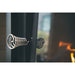 Finnish Sauna Builders Harvia Pro 20 Ls Wood Burning Sauna Stove With Water Tank - Finnish Sauna Builders — glass door detail