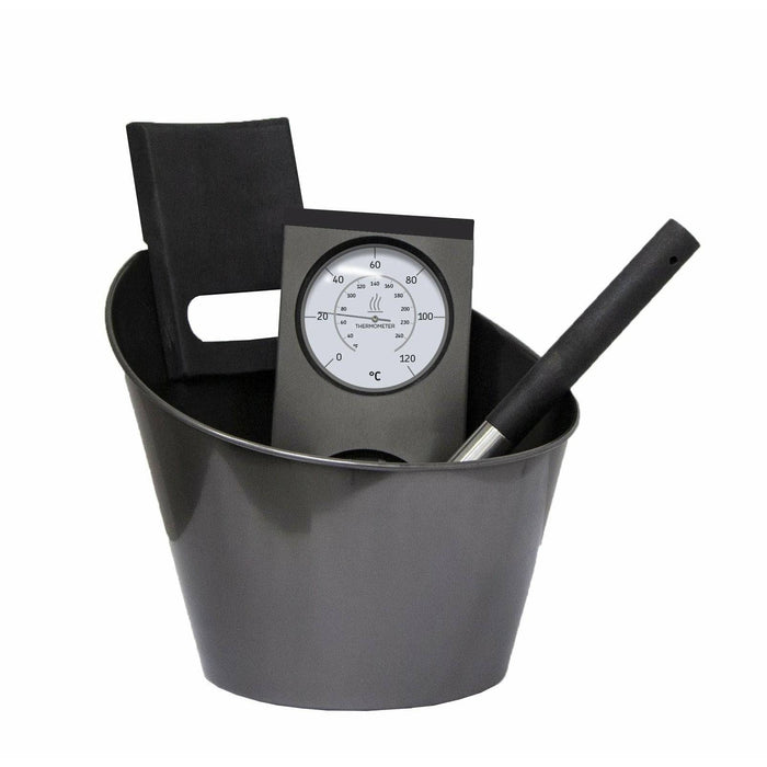 Finnish Sauna Builders Harvia Steel Accessories Set SA007 - Finnish Sauna Builders — exterior view