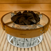 Harvia Cilindro PC110E 240V Sauna Heater — heater and controls