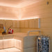 Finnish Sauna Builders Harvia Cilindro PC60E 6KW Sauna Heater - Finnish Sauna Builders — interior lighting