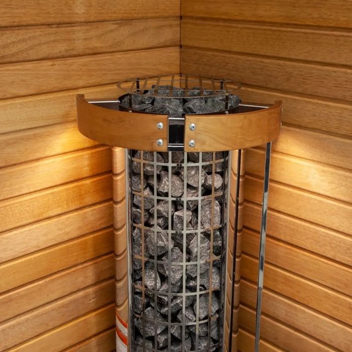 Finnish Sauna Builders Harvia Cilindro PC90E 9KW Sauna Heater - Finnish Sauna Builders — interior lighting