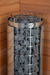 Harvia Cilindro PC80E 8kW Sauna Heater — glass door detail