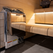 Harvia KIP60B 6kW Electric Sauna Heater with Built-In Controls — heater and controls