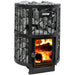 Finnish Sauna Builders Harvia Legend 240 Greenflame Wood Burning Sauna Stove - Finnish Sauna Builders — exterior view
