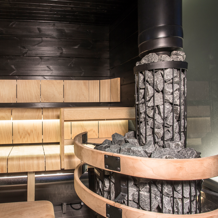Harvia Legend 240 SL 21kW Sauna Stove — heater and controls