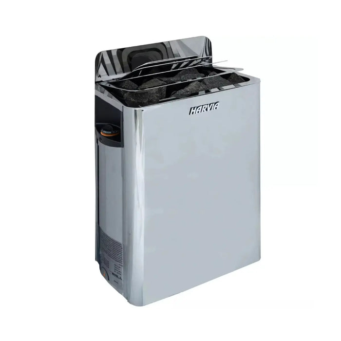 Finnish Sauna Builders Harvia Wall Sauna Heater 6KW with Built-In Controls - Finnish Sauna Builders — exterior view