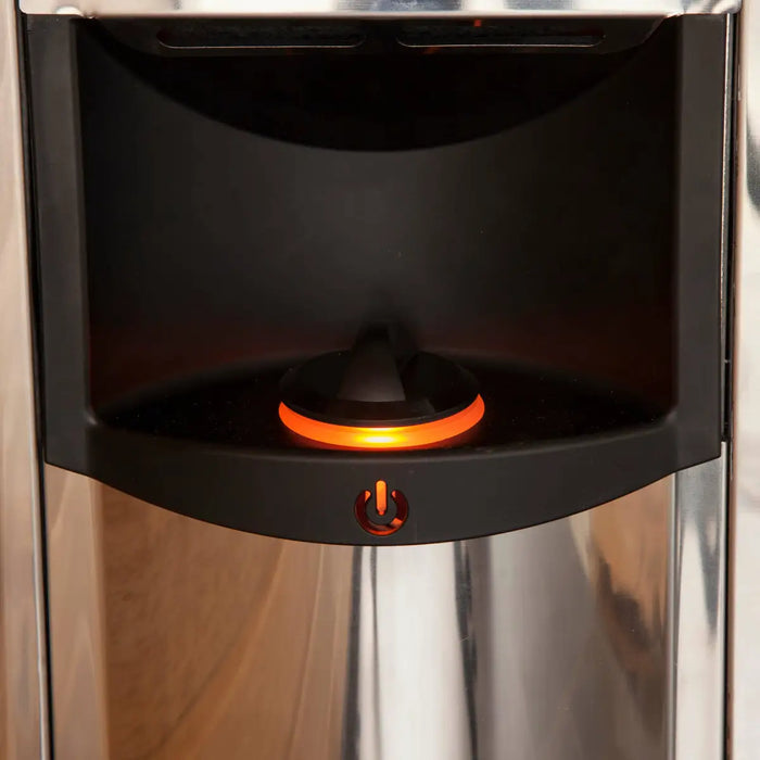 Finnish Sauna Builders Harvia Wall Sauna Heater 8KW with Built-In Controls - Finnish Sauna Builders — rear panel