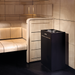 Harvia Virta Combi HL110SA 10.5kW Electric Sauna Heater — heater and controls