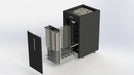 Harvia Virta Combi HL90SA 9kW Electric Sauna Heater — interior lighting