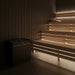 Harvia Virta Pro 20kW heater stone capacity and heat element detail