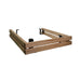 Harvia Virta safety railing sizing chart for Virta and Combi heaters