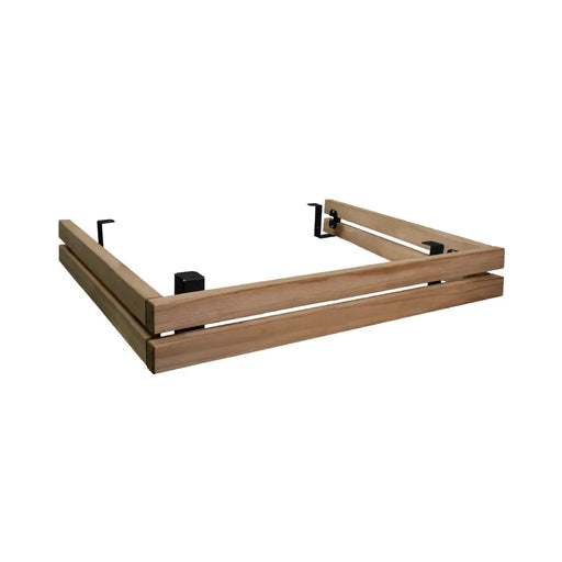 Harvia Virta safety railing wood frame for sauna heater protection