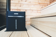 Harvia Virta Combi HL80SA 8kW Electric Sauna Heater — heater and controls
