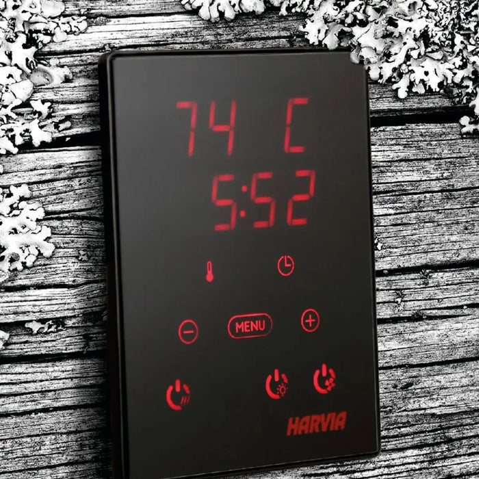 Finnish Sauna Builders Harvia Xenio CX30C-U3-XW Digital Sauna Control with Wi-Fi - Finnish Sauna Builders — exterior view