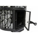 Finnish Sauna Builders Harvia Legend 240 Greenflame Wood Burning Sauna Stove - Finnish Sauna Builders — interior lighting