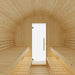 Finnish Sauna Builders Helsinki Finnish Barrel Sauna with Terrace and WiFi Heater - Finnish Sauna Builders — full room view
