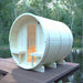 Finnish Sauna Builders Helsinki Finnish Barrel Sauna with Terrace and WiFi Heater - Finnish Sauna Buil... — additional view 18