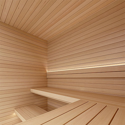 PROSAUNAS Hemlock 1/2x4 VG T&G V2E Sauna Wood, Vertical Grain - image 3
