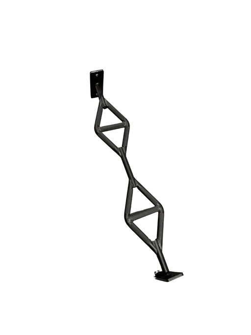 Muscle D Fitness TGrip Pull-Up Bar - Functional Multi-Grip - Knurled Grip — front view