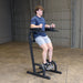 Body Solid Vertical Knee Raise & Dip - GVKR60B — grip and contact surface