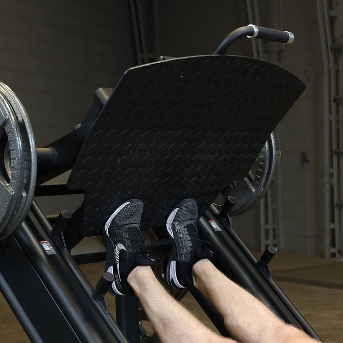 Body Solid Pro Clubline Linear Bearing Commercial Leg Press SGLP500 detail view 4