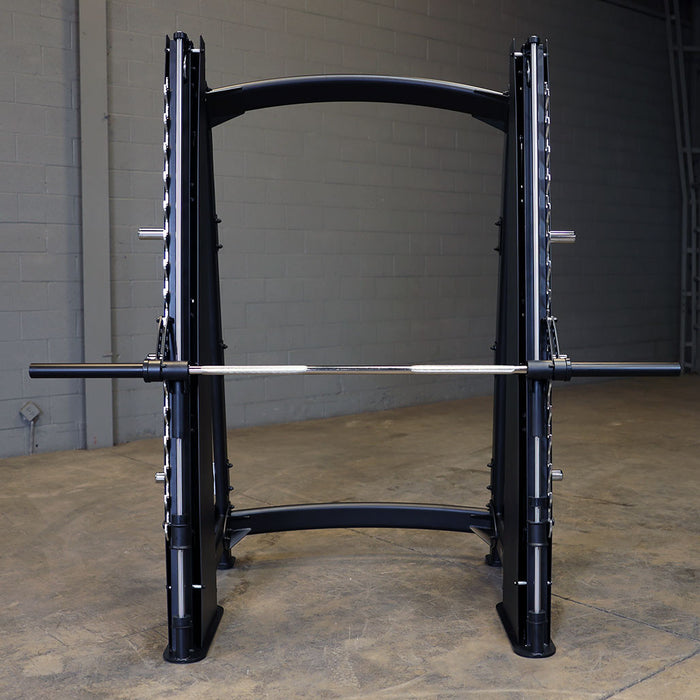 Body Solid Pro Clubline Counter-Balanced Smith Machine - SCB1000B — full setup angle