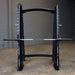 Body Solid Pro Clubline Counter-Balanced Smith Machine - SCB1000B — full setup angle