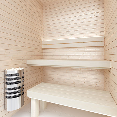 SaunaLife HST45 Luxury 4’ x 5’ Indoor Finnish Sauna Kit Precision - image 2