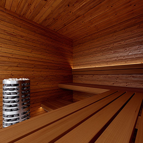 SaunaLife HST77 Luxury 7’ x 7’ Indoor Finnish Sauna Kit Precision - image 18