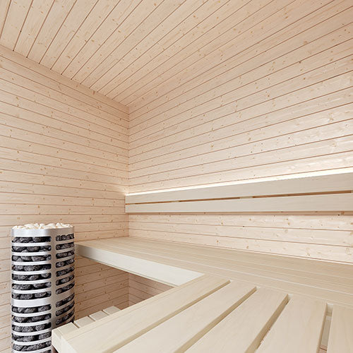 SaunaLife HST47 Luxury 4’ x 7’ Indoor Finnish Sauna Kit Precision - image 19