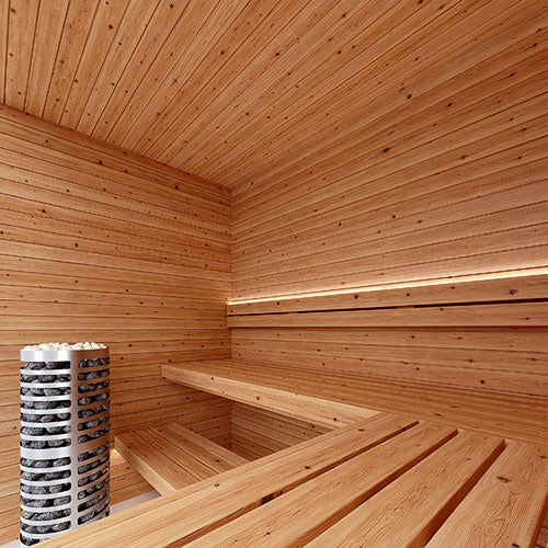 SaunaLife HST58 Luxury 5’ x 8’ Indoor Finnish Sauna Kit Precision - image 18