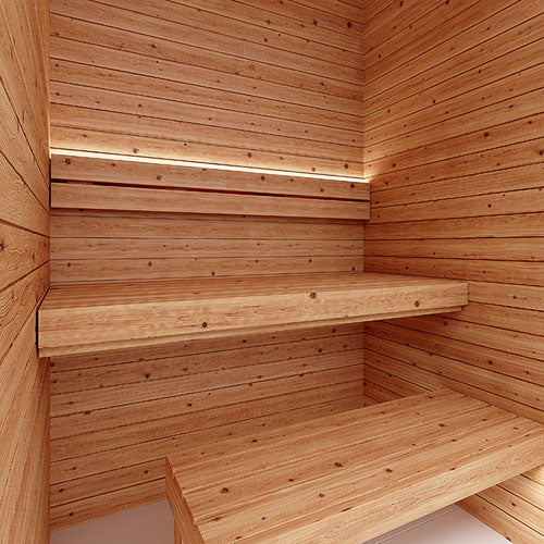 SaunaLife HST45 Luxury 4’ x 5’ Indoor Finnish Sauna Kit Precision - image 20
