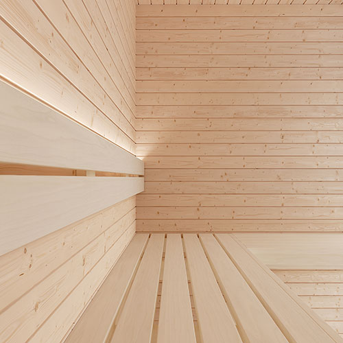 SaunaLife HST56 Luxury 5’ x 6’ Indoor Finnish Sauna Kit Precision - image 4