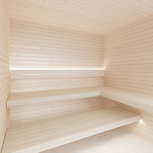 SaunaLife HST78 Luxury 7’ x 8’ Indoor Finnish Sauna Kit Precision - image 3