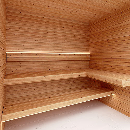SaunaLife HST58 Luxury 5’ x 8’ Indoor Finnish Sauna Kit Precision - image 20