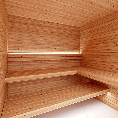 SaunaLife HST78 Luxury 7’ x 8’ Indoor Finnish Sauna Kit Precision - image 19