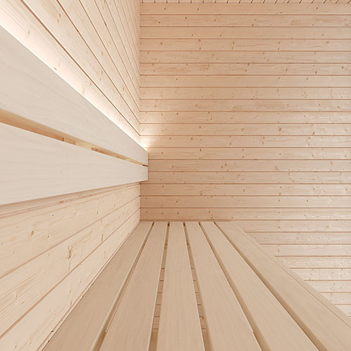 SaunaLife HST44 Luxury 4’ x 4’ Indoor Traditional Sauna Kit Precision - image 5