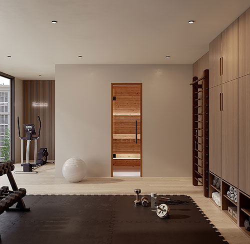SaunaLife HST47 Luxury 4’ x 7’ Indoor Finnish Sauna Kit Precision - image 9