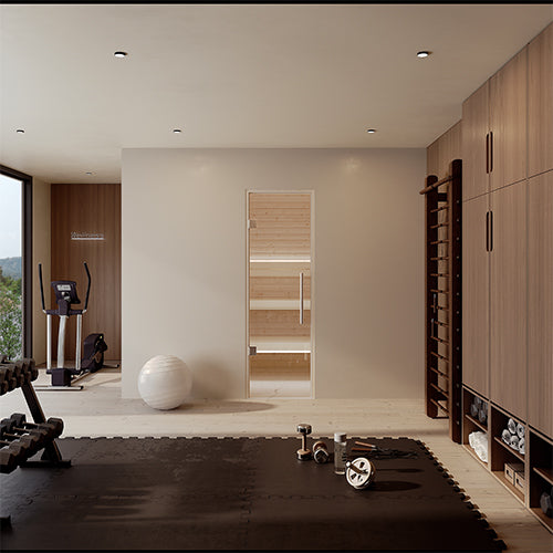 SaunaLife HST48 Luxury 4’ x 8’ Indoor Finnish Sauna Kit Precision - image 7