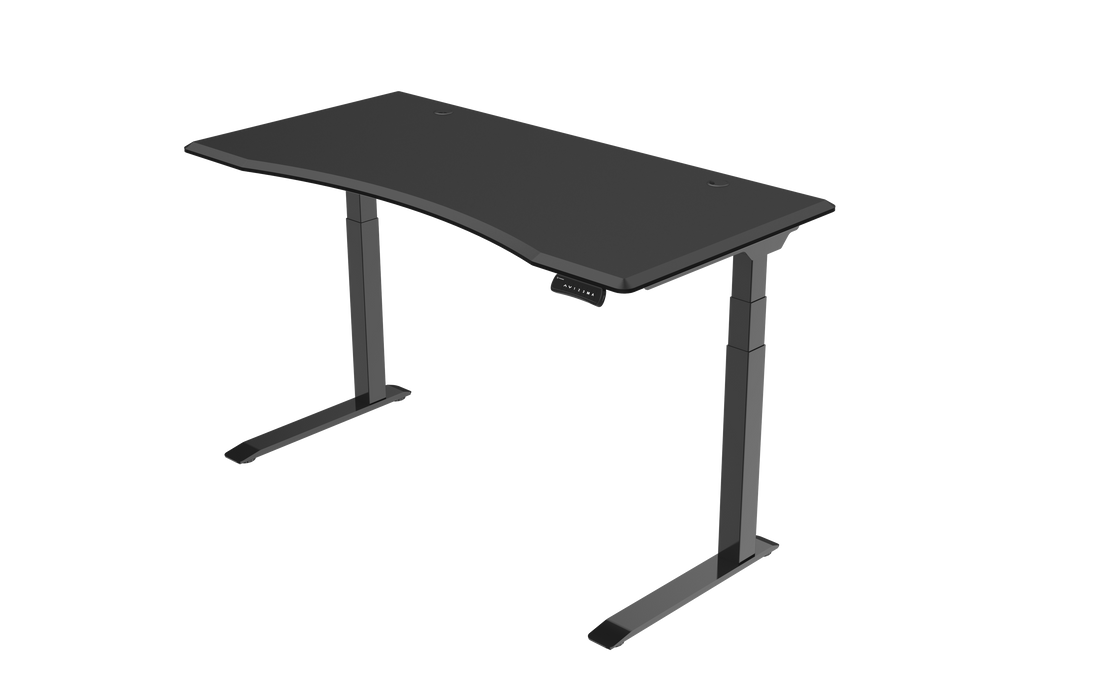 InMovement Unsit Standing Desk 48x30 - black frame - black top