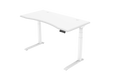 InMovement Unsit Standing Desk 48x30 - white frame - white top