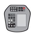 Infinity IT-Series IT-9800 massage chair - control panel detail